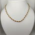 Collana oro giallo 18 kt donna girocollo con pietre rubini 43 cm | Gioiellitosti.it
